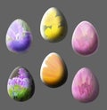 Flower egg isolated Royalty Free Stock Photo