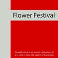 Flower Festival.