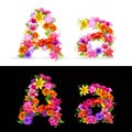 Flower font