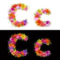 Flower font