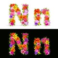 Flower font