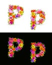 Flower font