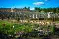 Flower garden of castle sanssouci, potsdam