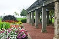 Flower Garden, Eichelman Park, Kenosha, Wisconsin Royalty Free Stock Photo