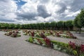 Flower Garden Herrenhausen Gardens of Herrenhausen Palace in Hannover, Germany Royalty Free Stock Photo