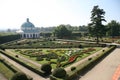 Flower garden, Kromeriz Royalty Free Stock Photo