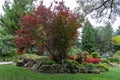 flower garden at the park, Oshawa Ontario