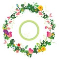 Flower garland Royalty Free Stock Photo