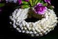 flower garland.Fresh Thai Flower Garland