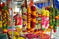 Flower garlands in Little India, Singapore