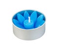 Flower handmade candle Royalty Free Stock Photo