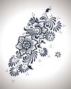 Flower Henna Design