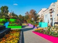 The `Flower Jam` Festival and Open International Competition of Urban Landscape Design in Moscow.