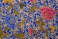 Flower batik pattern Royalty Free Stock Photo