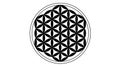 Flower of life Black