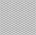 Flower of Life pattern, and seamless tile to use as a background Royalty Free Stock Photo