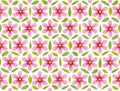 Flower Of Life Pattern Pink