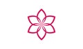 modern flower logo