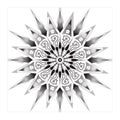 Flower Mandala. Vintage decorative elements. Oriental pattern, illustration. Islam, Arabic, Indian, moroccan,spain, turkish