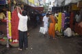 Flower market.