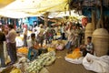 Flower market, Kolkata, India Royalty Free Stock Photo