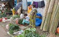 Flower market, Kolkata, India Royalty Free Stock Photo