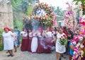 Flower & Palm Festival in Panchimalco, El Salvador