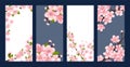 Flower pattern background at card concept, vector illustration. Floral, leaf vintage frame for graphic design invitation Royalty Free Stock Photo
