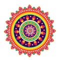 Flower pattern mandala