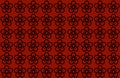 Flower Pattern with Red Background. Petals Design spread over clear background. Use Articles, Printing, Illustration, background,