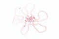 The flower from pearls Royalty Free Stock Photo