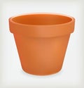 Flower pot Royalty Free Stock Photo