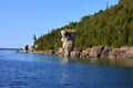 Flower Pots in Flowerpot Island Tobermory Royalty Free Stock Photo