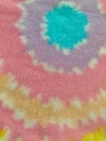 Flower Power Tie Dye Royalty Free Stock Photo