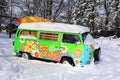 Flower power Volkswagen Westfalia Camper