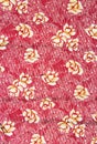 Flower print fabric Royalty Free Stock Photo