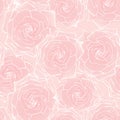 Flower rose seamless pattern Royalty Free Stock Photo