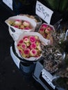 Flower for sale in the store, Rose flower