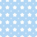 Flower seamless pattern background