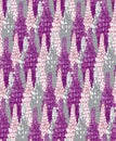 Flower seamless pattern with lupines.