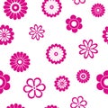 Flower seamsless pattern