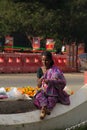 Flower seller lady