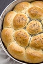 Flower shaped bread