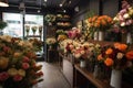 flower shop, with arrangements and bouquets for all occasions, including weddings, graduations and birthdays