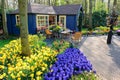 Flower shop in Keukenhof Gardens