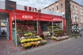 Flower shop on the streets of Vinnitsa.