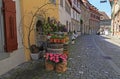 Flower shop (Switzerland). Royalty Free Stock Photo