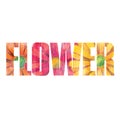 Flower sign