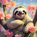 Flower Sloth