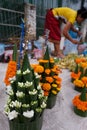 Flower sold for fending temple